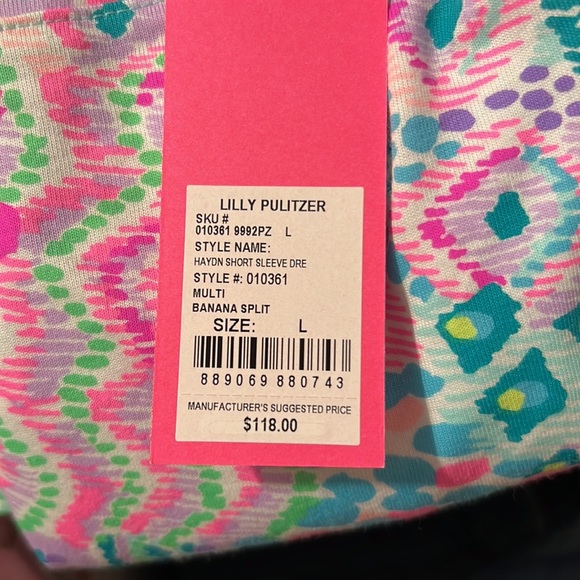 Lilly pulitzer Haydn T shirt dress - Picture 2 of 2